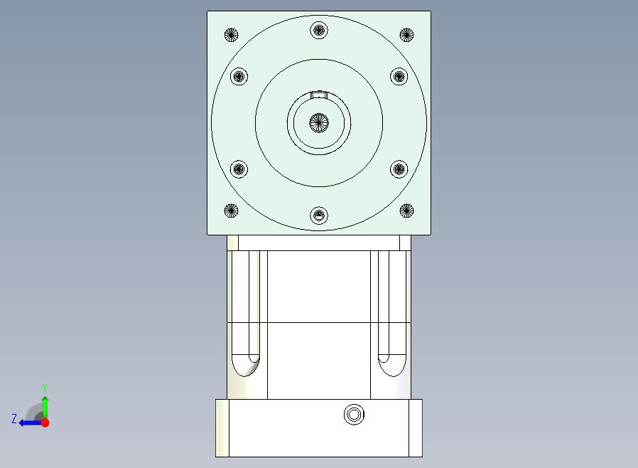 PW140双轴 PGH115-L1 24-110-145-M8 转向器PW140 双轴输出 带115斜齿减速机