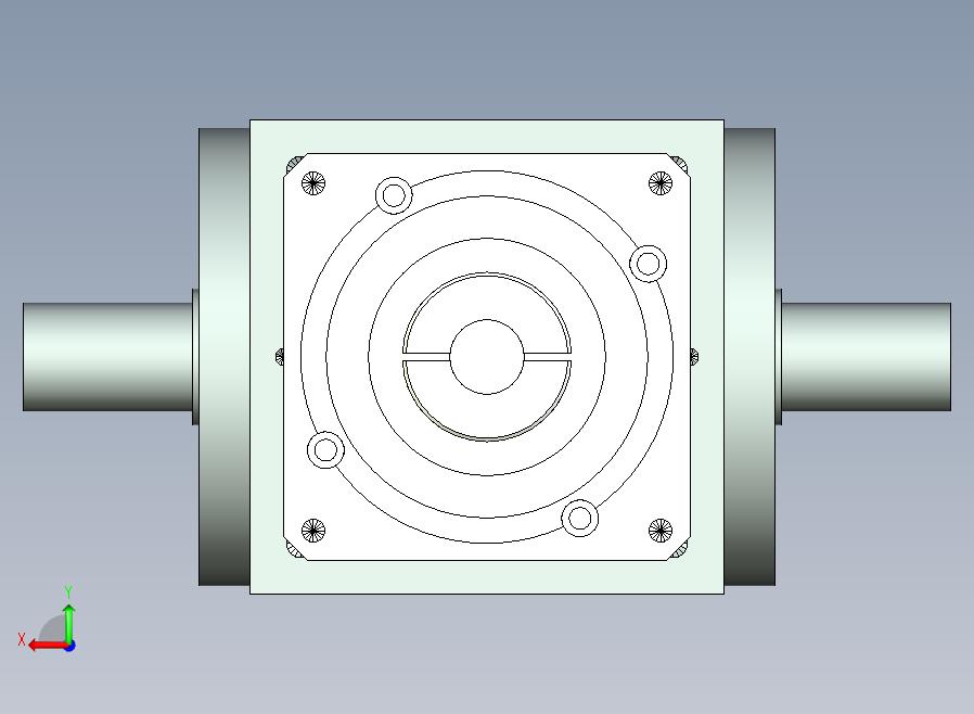 PW140双轴 PLF120-L2 22-110-145-M8转向器PW140 双轴输出 带120直齿减速机