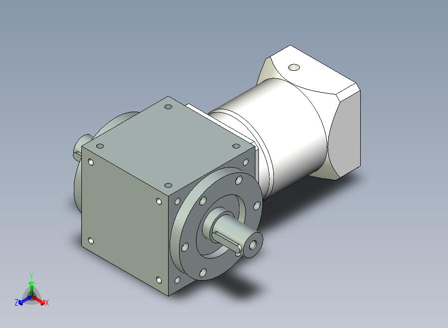 PW140双轴 PLF120-L2 22-110-145-M8转向器PW140 双轴输出 带120直齿减速机