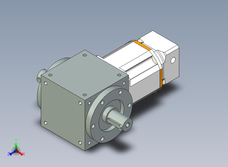 PW140双轴 PLX120-L3 19-70-90-M6转向器PW140 双轴输出 带120直齿减速机