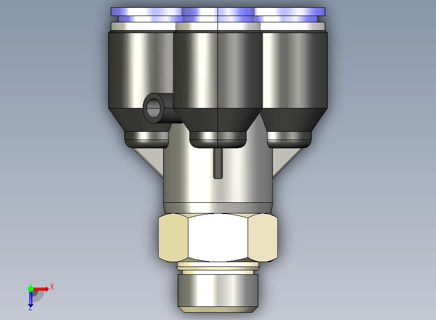 PXT-G Y型螺纹五通-G螺纹[PXT08-G02]