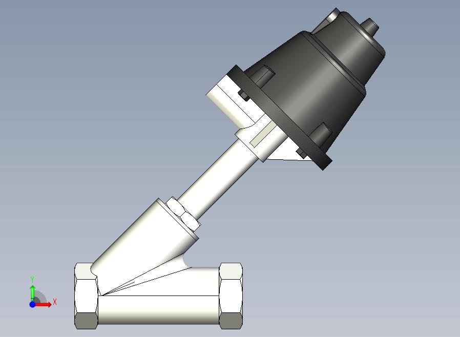 QJZLG铝合金执行器阀体加长型角座阀[QJZL-20]