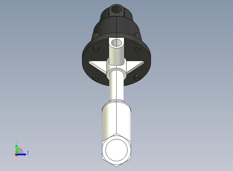 QJZLG铝合金执行器阀体加长型角座阀[QJZL-20]