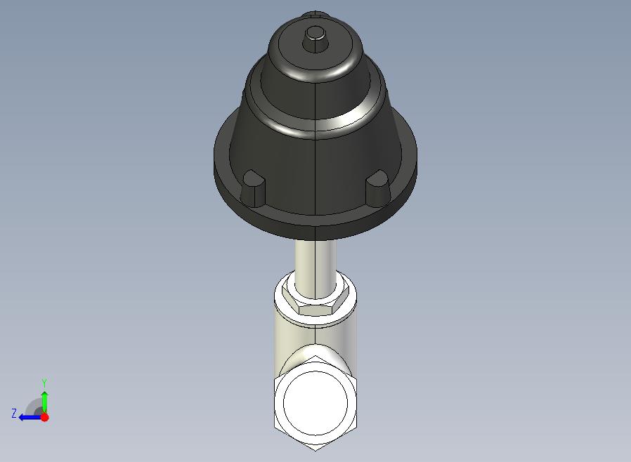 QJZLG铝合金执行器阀体加长型角座阀[QJZL-25]