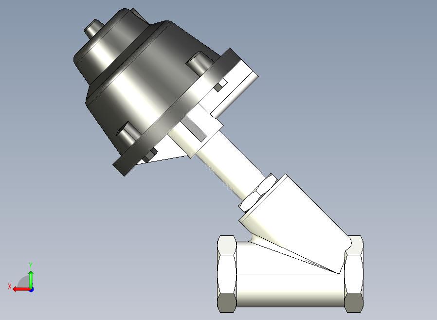 QJZLG铝合金执行器阀体加长型角座阀[QJZL-50]