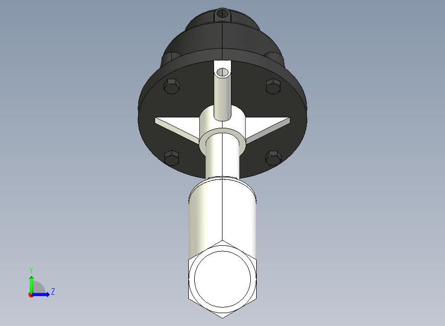 QJZLG铝合金执行器阀体加长型角座阀[QJZL-50]