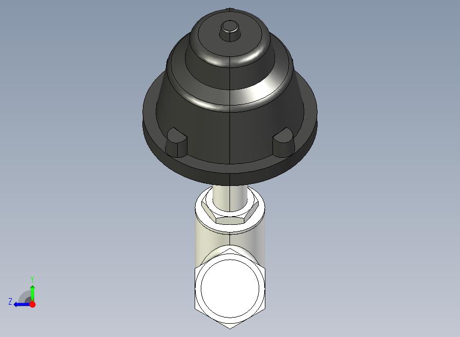 QJZLG铝合金执行器阀体加长型角座阀[QJZL-50]