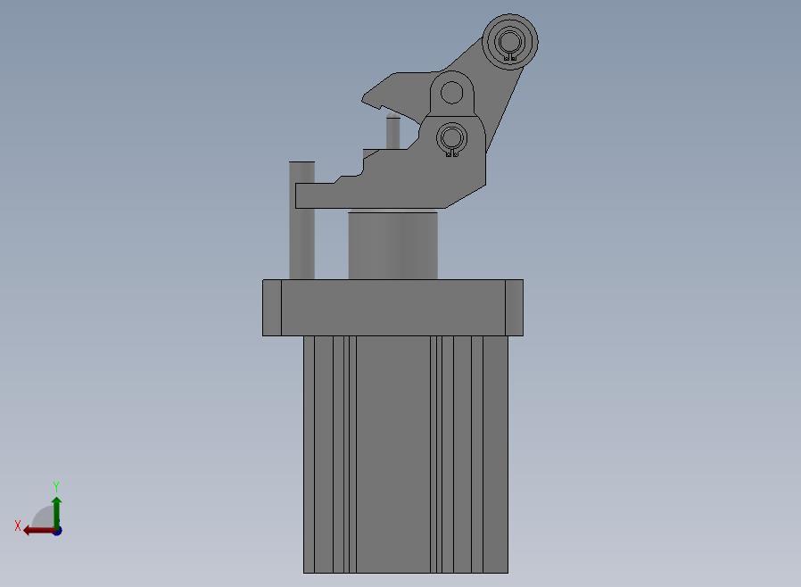 RS2H重载型止动气缸[RS2H50-30DL-无]