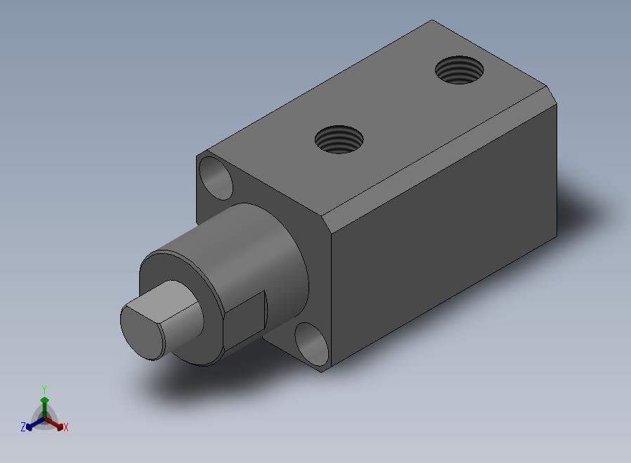 RSQ（φ16-φ20）扁柱型止动气缸[RSQB20-15DK]