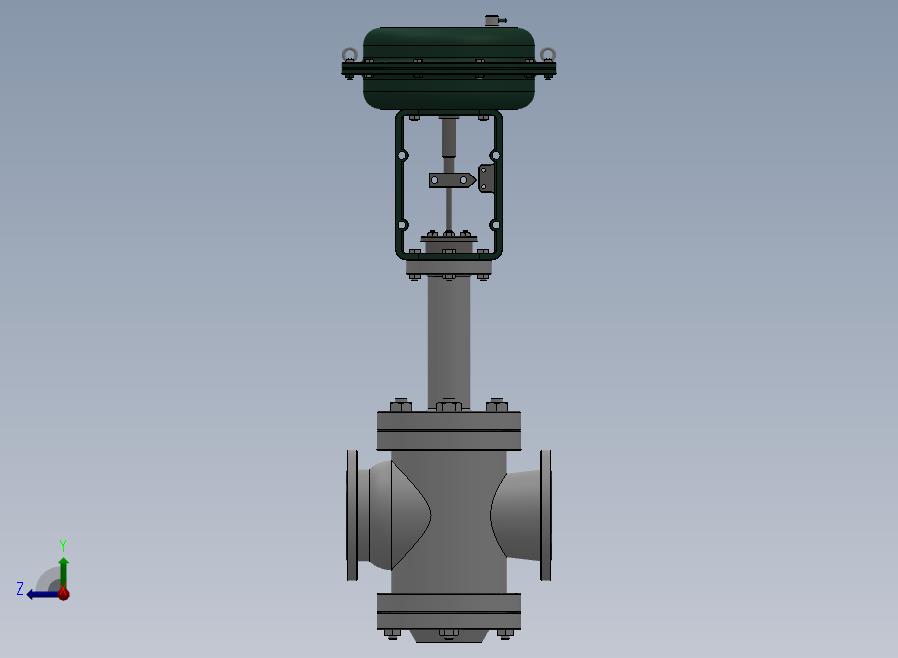 RV ZJHN精小型气动薄膜双座调节阀（常温型）[RVZJHN-16PB]通径150mm