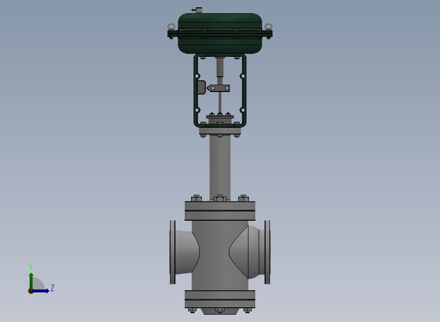 RV ZJHN精小型气动薄膜双座调节阀（常温型）[RVZJHN-16PB]通径150mm