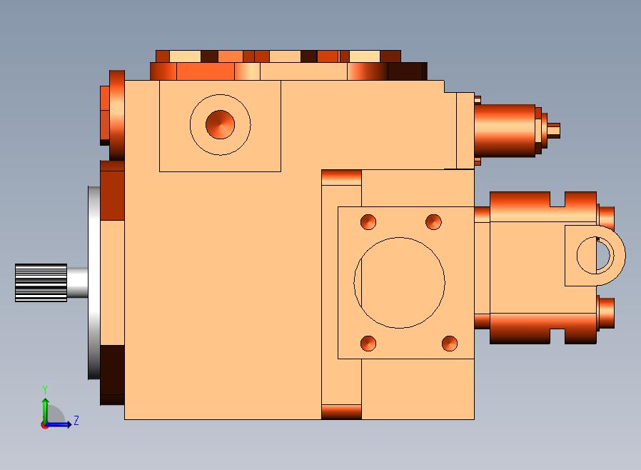 SA6D 变量柱塞泵(K3SP36C)[SA6D变量柱塞泵]