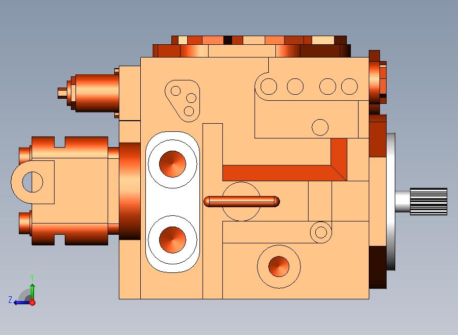 SA6D 变量柱塞泵(K3SP36C)[SA6D变量柱塞泵]