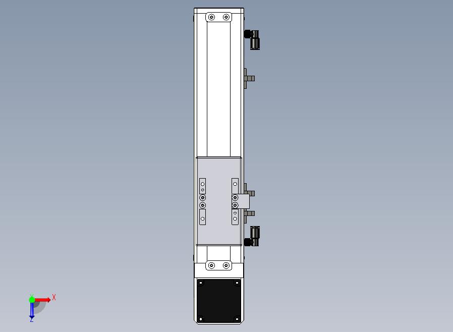 SCM6-150-BW-A57M滚珠花健、支撑座、滚珠丝杠、交叉导轨、直线模组