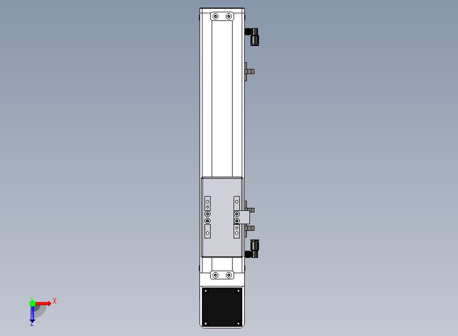 SCM6-200-BW-A57M滚珠花健、支撑座、滚珠丝杠、交叉导轨、直线模组