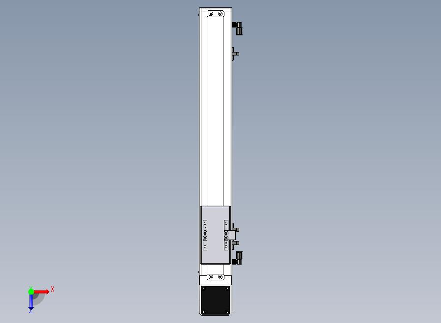 SCM6-350-BW-A57M滚珠花健、支撑座、滚珠丝杠、交叉导轨、直线模组