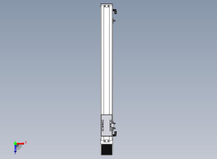 SCM6-550-BW-A57M滚珠花健、支撑座、滚珠丝杠、交叉导轨、直线模组