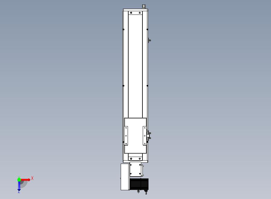 SCM14-500-L滚珠花健、支撑座、滚珠丝杠、交叉导轨、直线模组