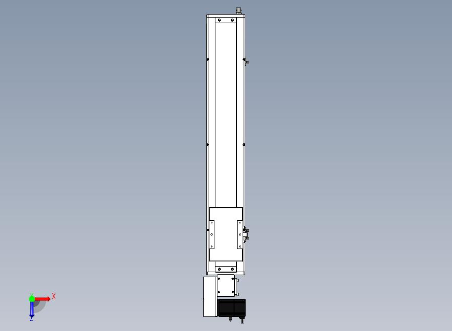 SCM14-600-L滚珠花健、支撑座、滚珠丝杠、交叉导轨、直线模组