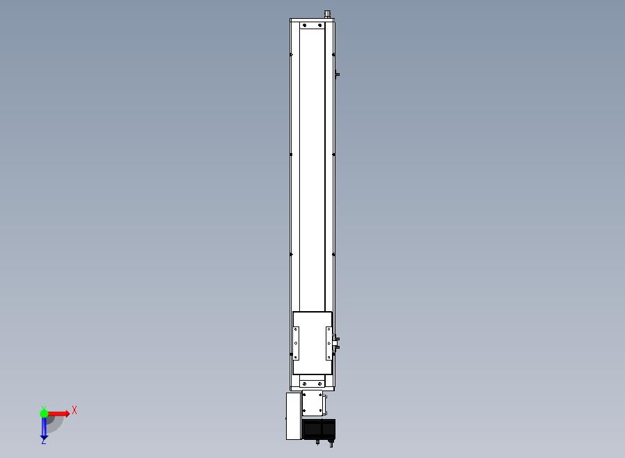 SCM14-800-L滚珠花健、支撑座、滚珠丝杠、交叉导轨、直线模组