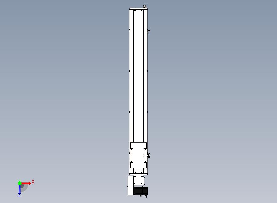 SCM14-900-L滚珠花健、支撑座、滚珠丝杠、交叉导轨、直线模组