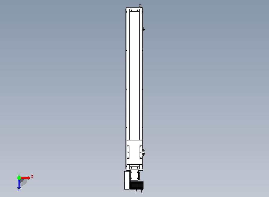 SCM14-950-L滚珠花健、支撑座、滚珠丝杠、交叉导轨、直线模组