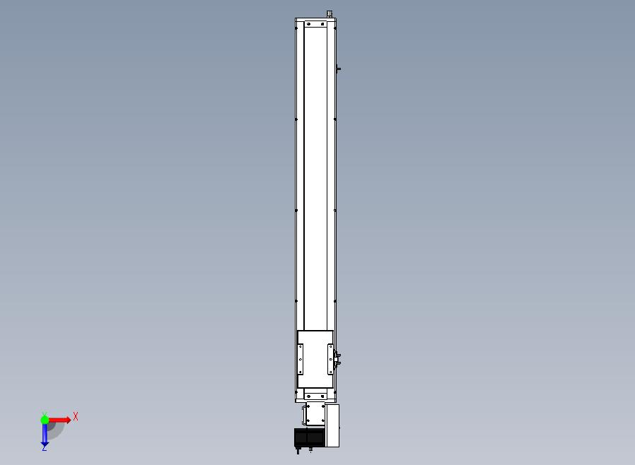 SCM14-950-R滚珠花健、支撑座、滚珠丝杠、交叉导轨、直线模组