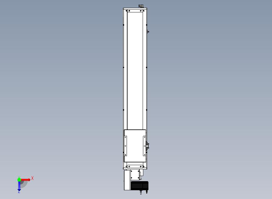 SCM17-800-L滚珠花健、支撑座、滚珠丝杠、交叉导轨、直线模组