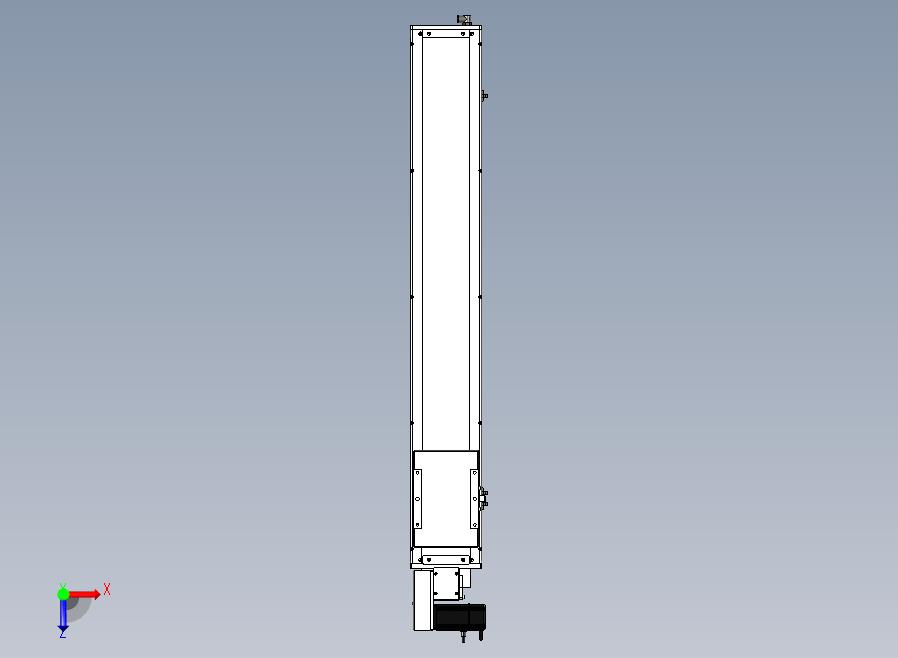 SCM17-950-L滚珠花健、支撑座、滚珠丝杠、交叉导轨、直线模组