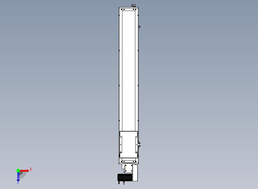 SCM17-1000-R滚珠花健、支撑座、滚珠丝杠、交叉导轨、直线模组