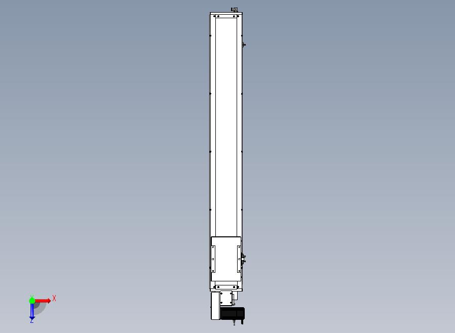 SCM17-1100-L滚珠花健、支撑座、滚珠丝杠、交叉导轨、直线模组