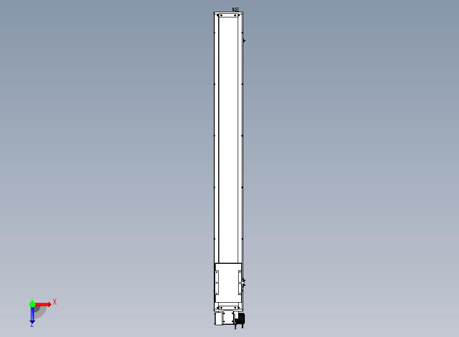 SCM17-1400-LD滚珠花健、支撑座、滚珠丝杠、交叉导轨、直线模组