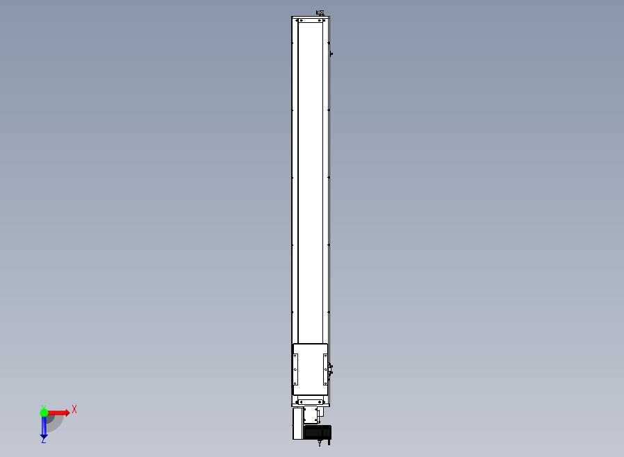 SCM17-1400-L滚珠花健、支撑座、滚珠丝杠、交叉导轨、直线模组