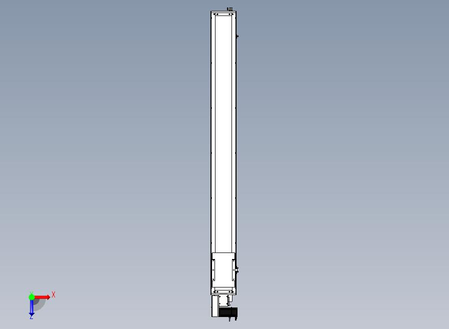 SCM17-1550-L滚珠花健、支撑座、滚珠丝杠、交叉导轨、直线模组