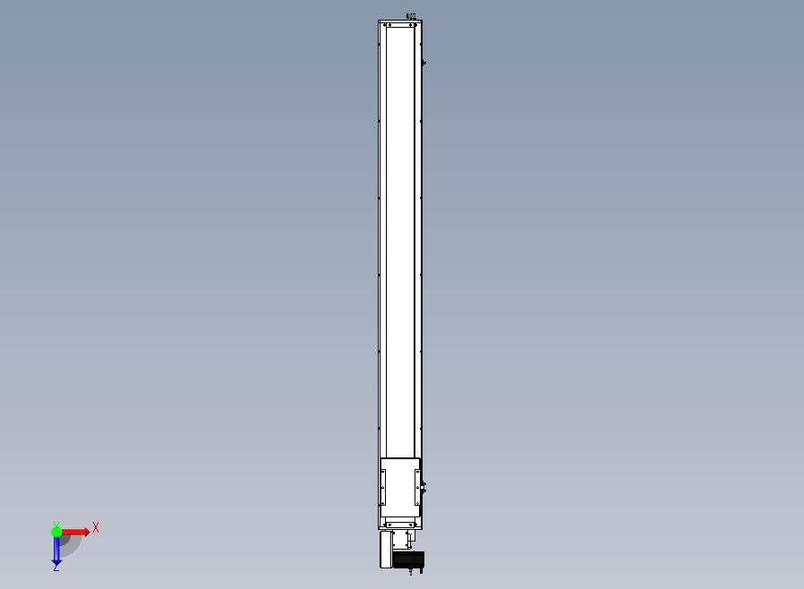 SCM17-1650-L滚珠花健、支撑座、滚珠丝杠、交叉导轨、直线模组