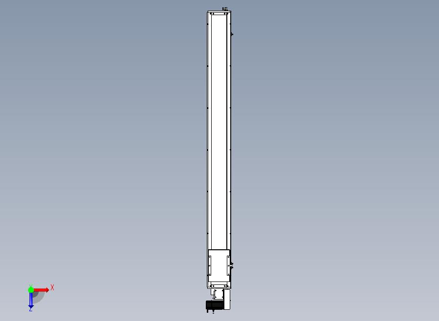 SCM17-1650-R滚珠花健、支撑座、滚珠丝杠、交叉导轨、直线模组