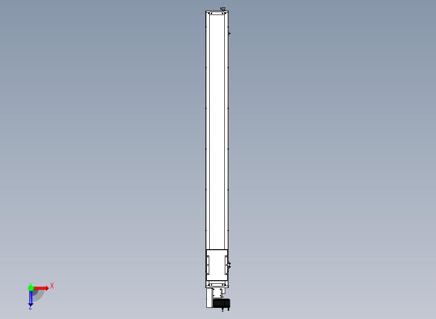 SCM17-1700-L滚珠花健、支撑座、滚珠丝杠、交叉导轨、直线模组