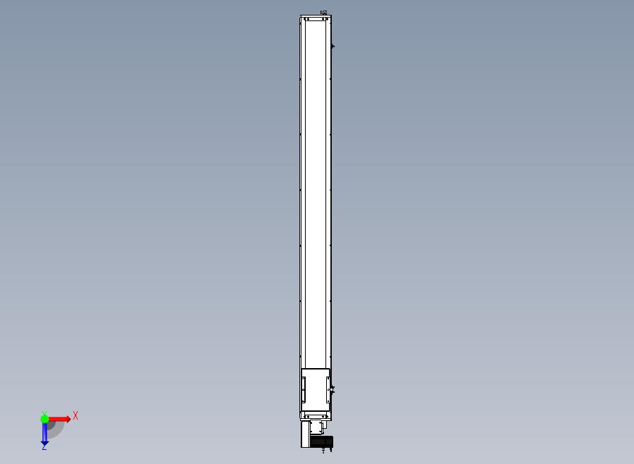 SCM17-1850-L滚珠花健、支撑座、滚珠丝杠、交叉导轨、直线模组