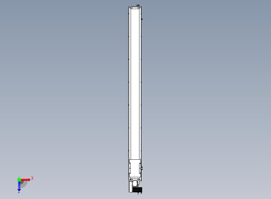 SCM17-1950-L滚珠花健、支撑座、滚珠丝杠、交叉导轨、直线模组