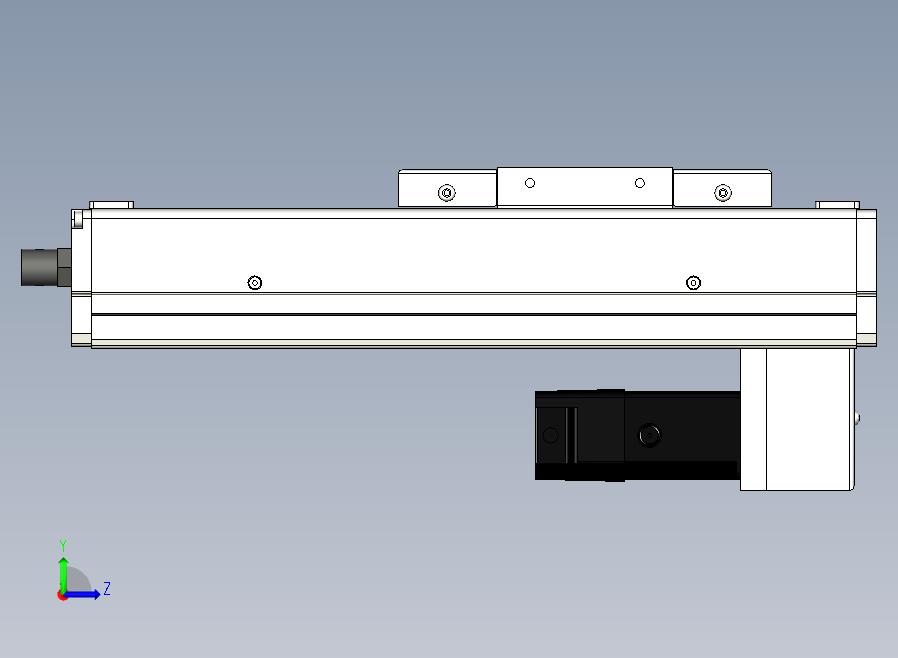 SCS12-100-BM-100W滚珠花健、支撑座、滚珠丝杠、交叉导轨、直线模组