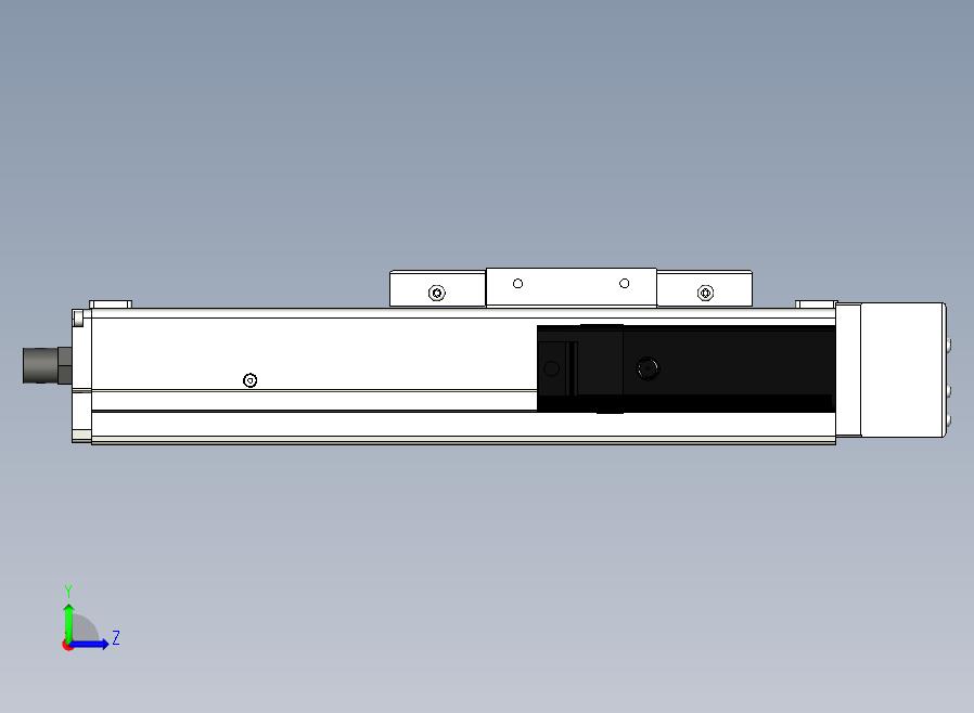 SCS12-100-BR-100W+煞車滚珠花健、支撑座、滚珠丝杠、交叉导轨、直线模组