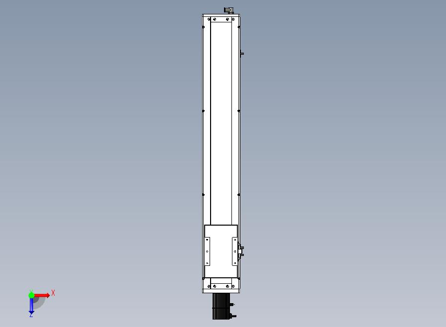 SCS14-700-BC-200W滚珠花健、支撑座、滚珠丝杠、交叉导轨、直线模组