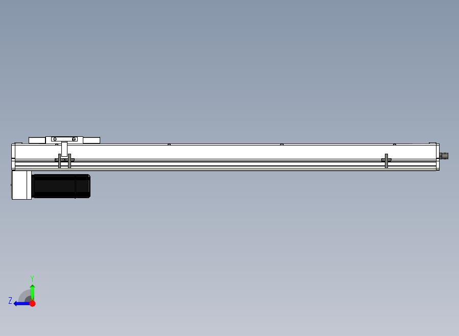 SCS14-850-BM-400W+煞車滚珠花健、支撑座、滚珠丝杠、交叉导轨、直线模组