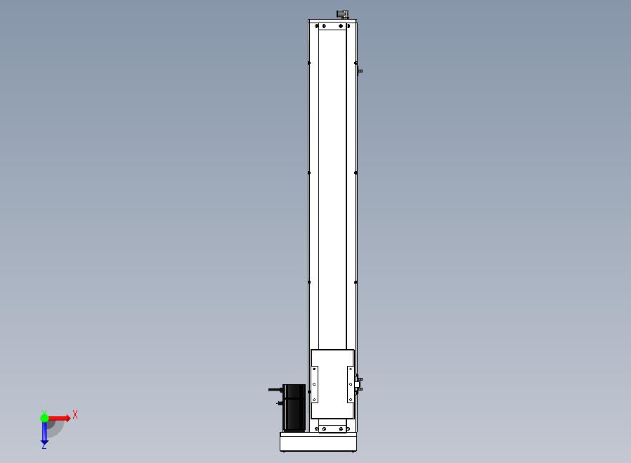 SCS14-850-BR-200W+煞車滚珠花健、支撑座、滚珠丝杠、交叉导轨、直线模组