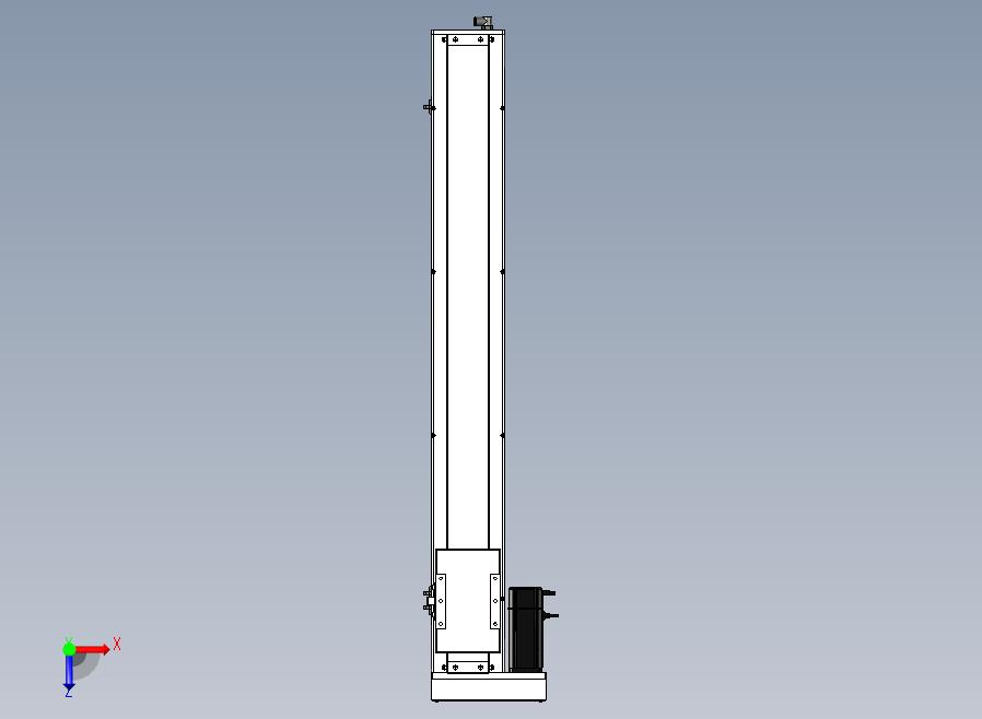 SCS14-900-BL-400W+煞車滚珠花健、支撑座、滚珠丝杠、交叉导轨、直线模组