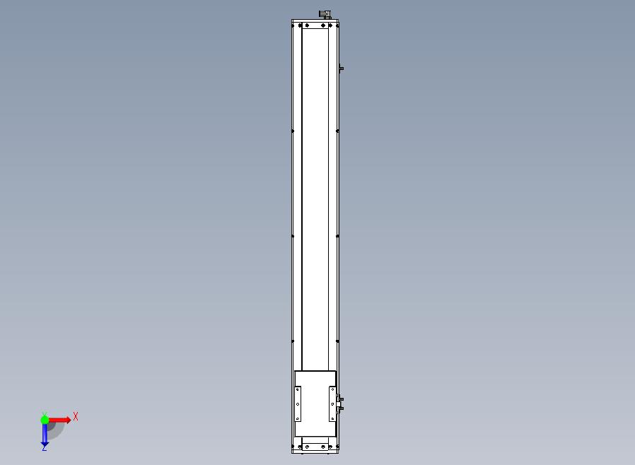 SCS14-950-BM-400W+煞車滚珠花健、支撑座、滚珠丝杠、交叉导轨、直线模组