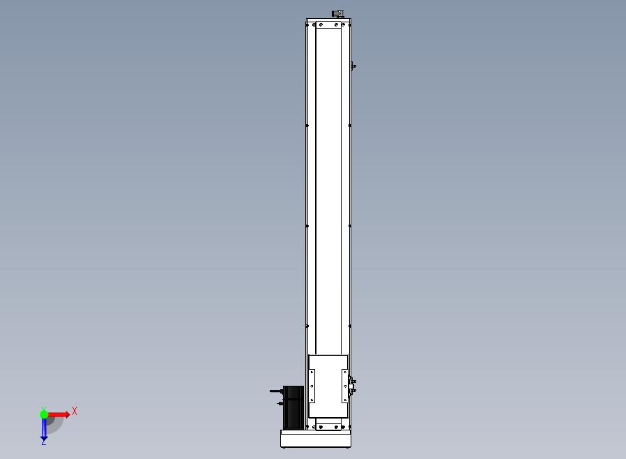 SCS14-950-BR-200W+煞車滚珠花健、支撑座、滚珠丝杠、交叉导轨、直线模组