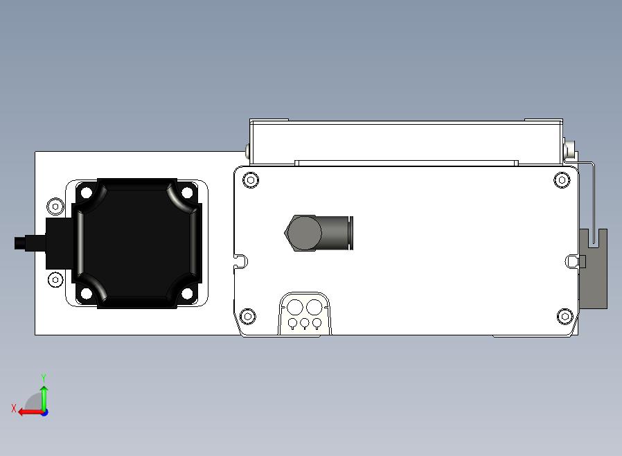 SCS17-100-BL-400W+煞車滚珠花健、支撑座、滚珠丝杠、交叉导轨、直线模组