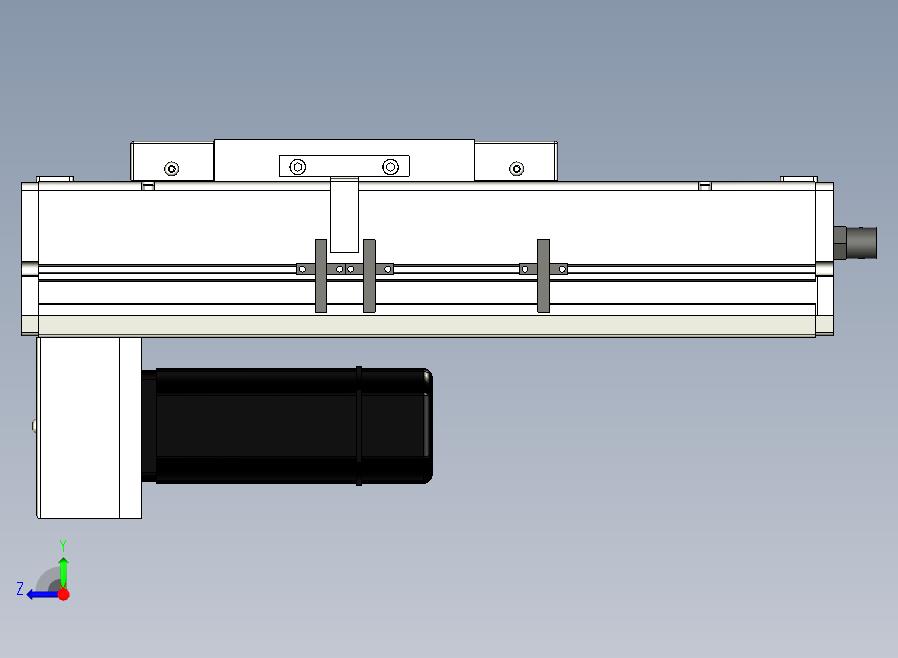 SCS17-100-BM-400W+煞車滚珠花健、支撑座、滚珠丝杠、交叉导轨、直线模组