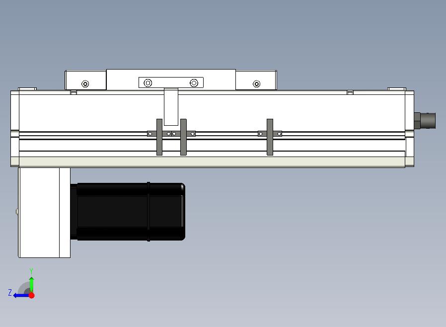 SCS17-100-BM-400W滚珠花健、支撑座、滚珠丝杠、交叉导轨、直线模组